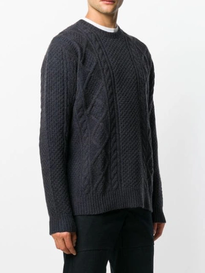 Shop Polo Ralph Lauren Knitted Sweater In Blue