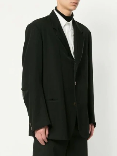 Pre-owned Yohji Yamamoto Vintage Loose Fit Blazer - 黑色 In Black