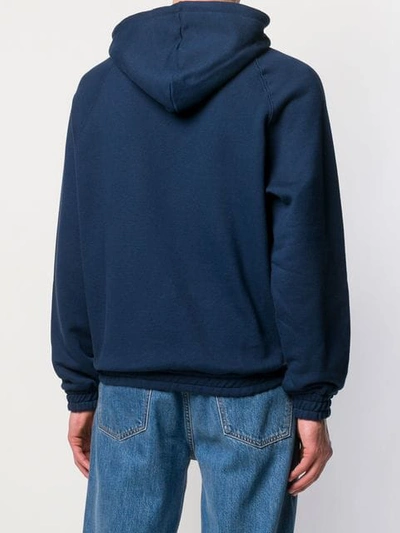 Sunnei Photo Print Hoodie In Blue | ModeSens