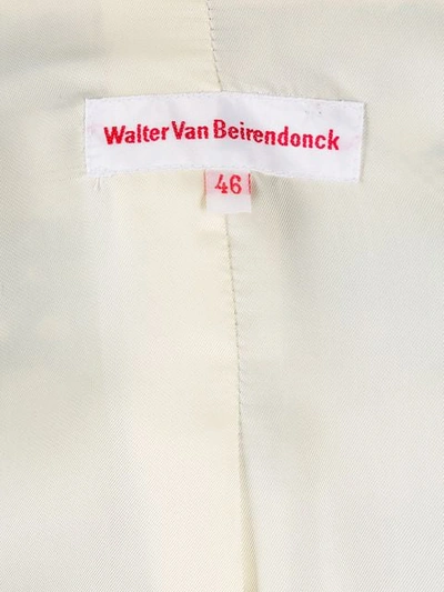 Pre-owned Walter Van Beirendonck Sex Clown西装夹克 In Blue