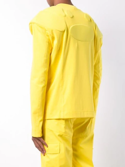 Shop Angus Chiang Longsleeved Jersey In Yellow