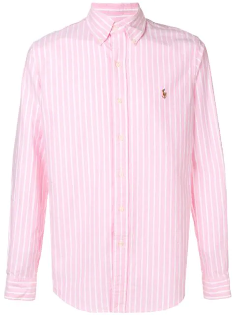 pink polo button down shirts