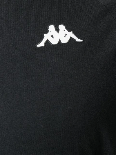 Shop Kappa Logo Tape T In Black