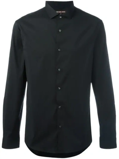 Shop Michael Michael Kors Michael Kors Long-sleeve Shirt - Black