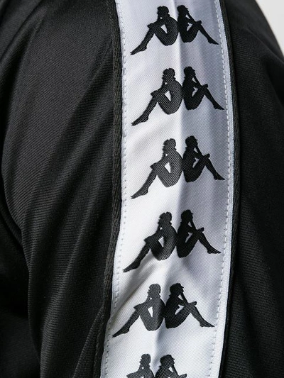 Shop Kappa Logo Tape Lightweight Jacket In Black