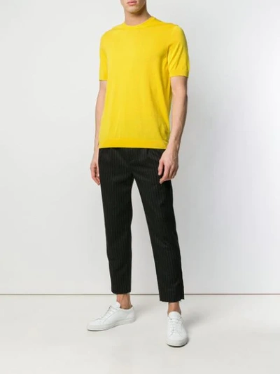 DRUMOHR BASIC T-SHIRT - 黄色