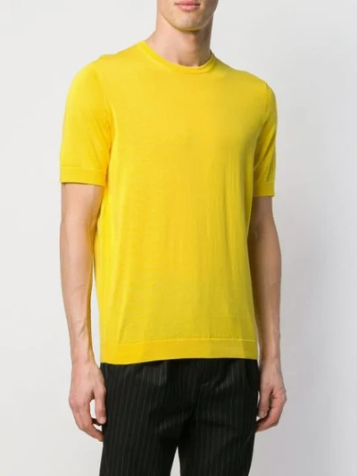 DRUMOHR BASIC T-SHIRT - 黄色