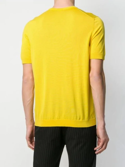 DRUMOHR BASIC T-SHIRT - 黄色