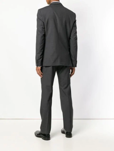 Shop Givenchy Classic Two-piece Suit In Grey