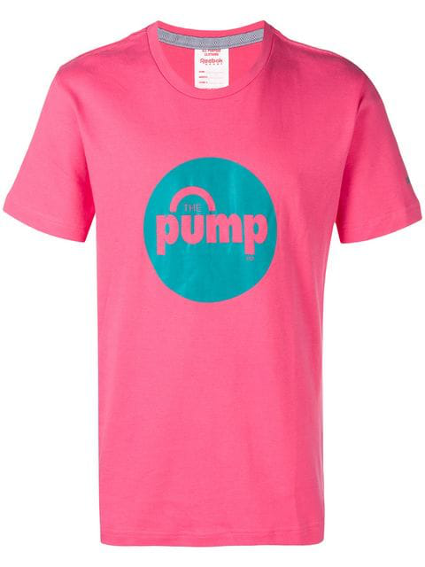 Reebok Pump T-shirt In Pink | ModeSens
