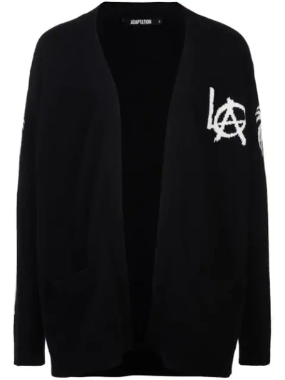 Shop Adaptation Boxy Cardigan In Black