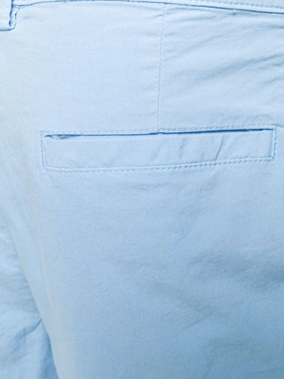 Shop Kenzo Chino Shorts In Blue