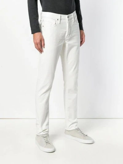 Shop Tom Ford Straight Trousers In White