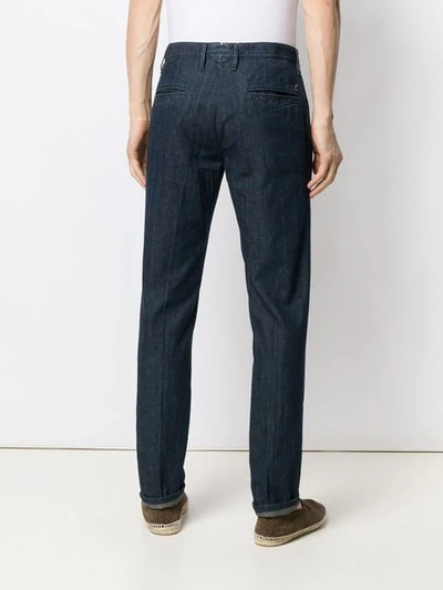 Incotex Straight-leg Trousers In Blue