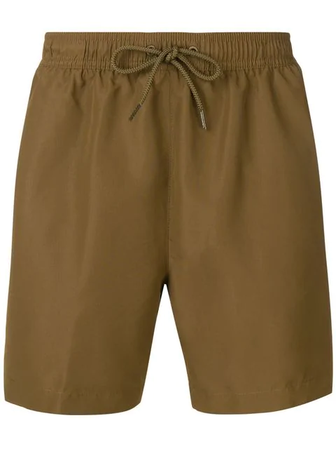calvin klein khaki swim shorts
