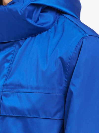 Shop Prada Nylon Gabardine Jacket - Blue