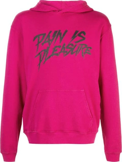 Shop Rta 95 Hoodie Sweatshirt In Pink