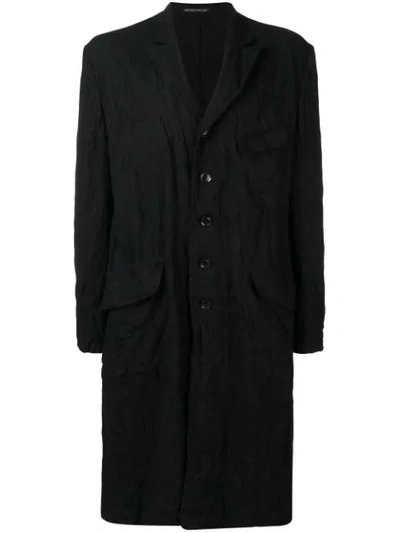 Shop Yohji Yamamoto Shirt In 2 Black