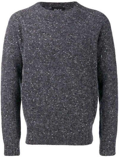 Shop Howlin' Crew Neck Jumper In Charcoal