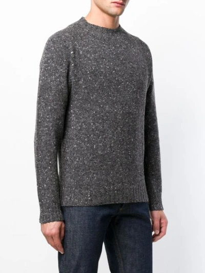 Howlin' Crew Neck Jumper In Charcoal
