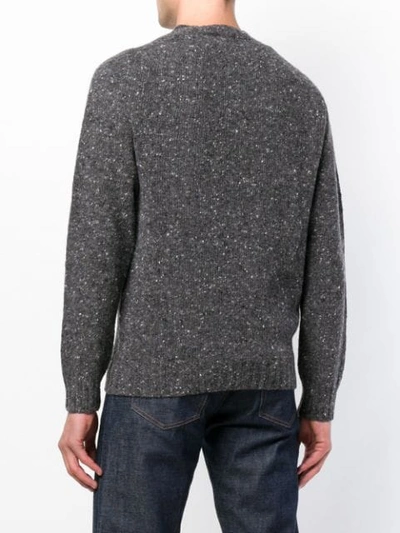 Howlin' Crew Neck Jumper In Charcoal