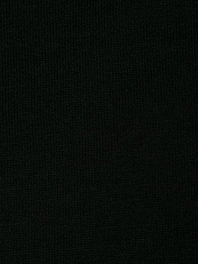 Shop Fendi Ff Logo Patch Crew Neck T-shirt In Black