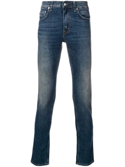 Shop Department 5 Faded Slim Fit Jeans In Blue