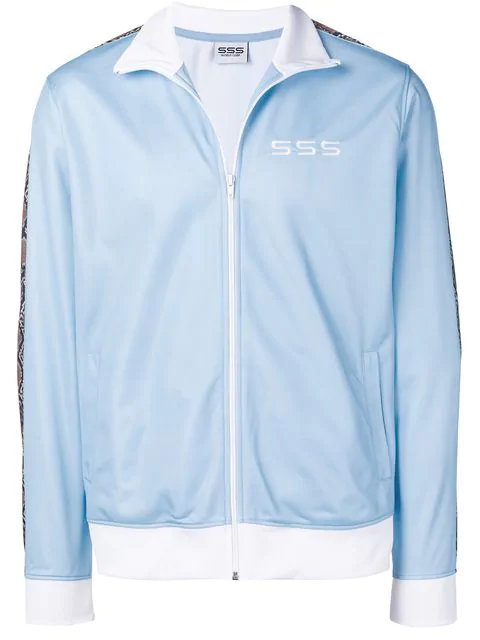 sky blue track jacket