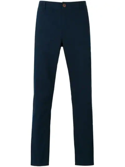 Shop A Kind Of Guise Classic Chinos - Blue
