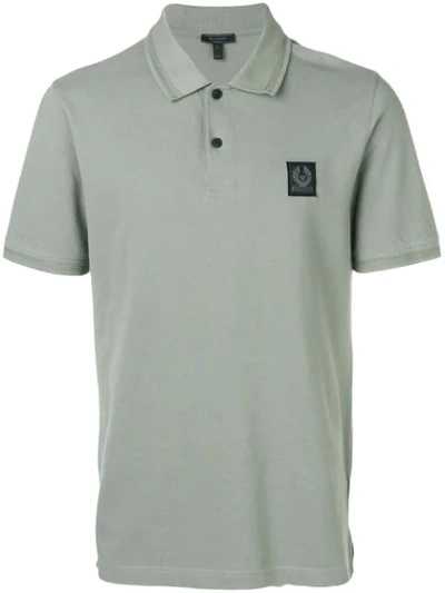 Shop Belstaff 'stannett' Poloshirt - Grün In Green