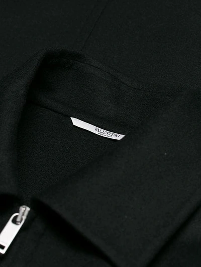 Shop Valentino Vltn Jacket In Black