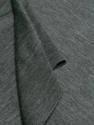 Shop Prada Classic Polo Neck In Grey