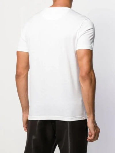 Shop Fendi Karl Kollage Printed T-shirt In White