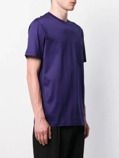 Shop Lanvin Relaxed Fit T-shirt In Blue