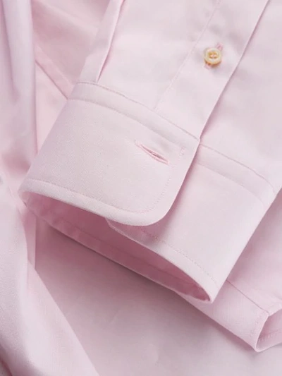 GUCCI CLASSIC FIT SHIRT - 粉色