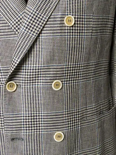 BRUNELLO CUCINELLI HOUNDSTOOTH CHECK TWO-PIECE SUIT - 灰色