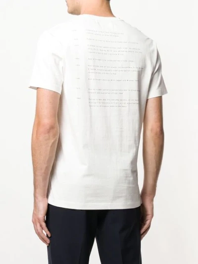 Shop Kent & Curwen Logo Print T-shirt In White