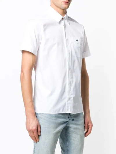 Shop Vivienne Westwood Short-sleeved Shirt In White