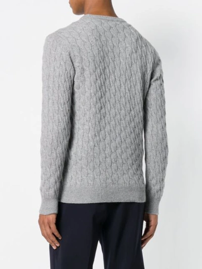 Shop Eleventy Pullover Aus Kaschmir In Grey