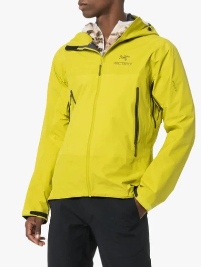 Shop Arc'teryx Beta Sl Hybrid Jacket In Green