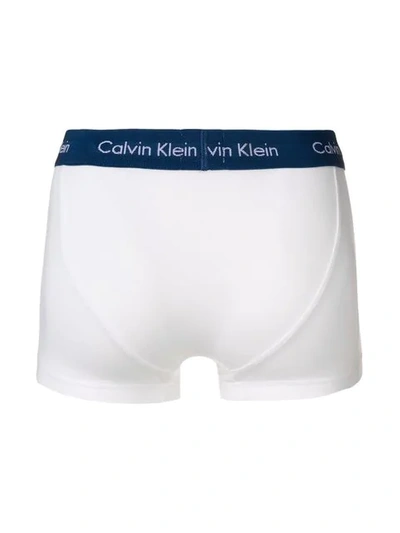 Shop Calvin Klein Underwear Logo Boxers In White
