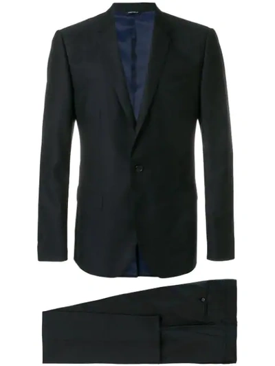 Shop Dolce & Gabbana Martini Fit Two Piece Suit In Blue