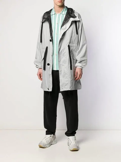 ACNE STUDIOS MEPA1 MILITARY FISHTAIL PARKA - 灰色