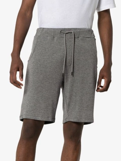 Shop Lot78 Joggingshorts Mit Kordelzug In Grey