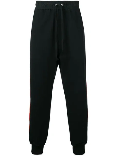 Shop Damir Doma Side Stripe Joggers In 009 Black