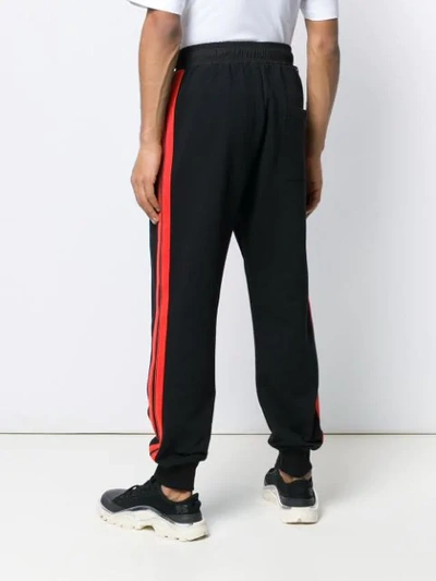 Shop Damir Doma Side Stripe Joggers In 009 Black