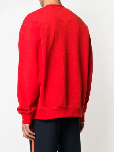Shop Kenzo Tiger Sweatshirt In Red