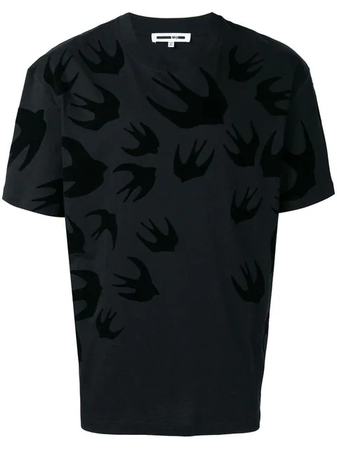 alexander mcqueen swallow t shirt