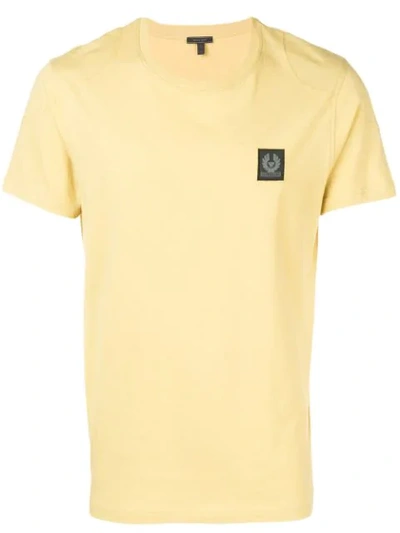 Shop Belstaff Throwley T-shirt - Yellow