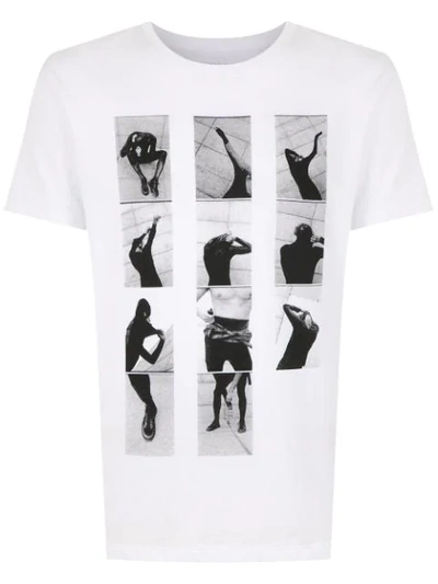 Shop Osklen T-shirt Mit Print In White